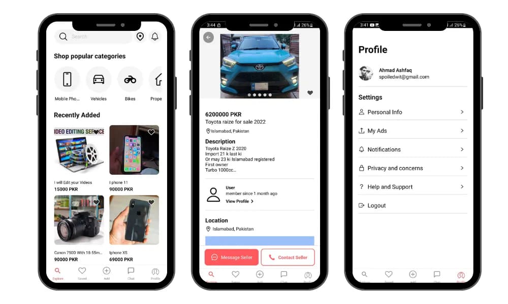 BidBazaar Mobile Application